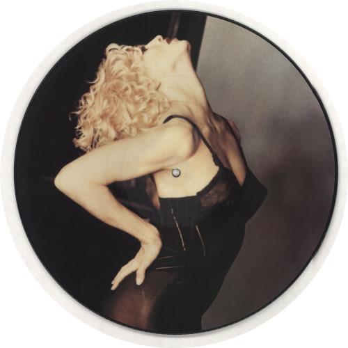 Madonna Vogue - stickered pvc 12" vinyl picture disc (12 inch picture record) UK MAD2PVO370805