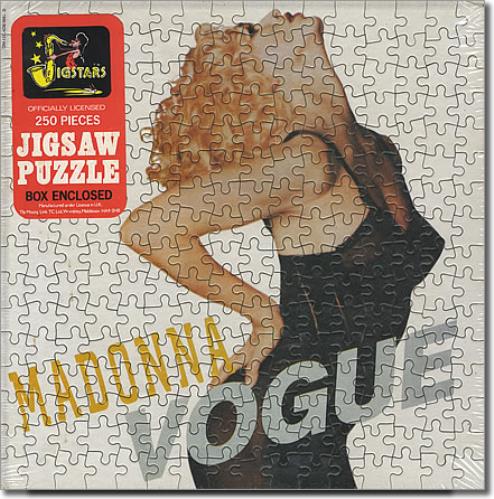 Madonna Vogue Jigsaw memorabilia UK MADMMVO72037