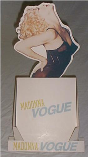 Madonna Vogue display UK MADDIVO219749