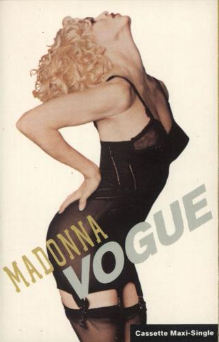 Madonna Vogue cassette single US MADCMVO41780
