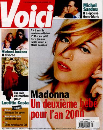 Madonna Voici magazine French MADMAVO348037