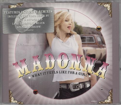 Madonna What It Feels Like For A Girl 2-CD single set (Double CD single) Australian MAD2SWH729047