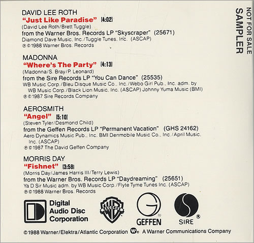 Madonna Where's The Party 3" CD single (CD3) US MADC3WH455189