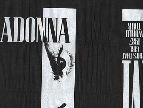Madonna Who's That Girl Head Scarf memorabilia US MADMMWH335230