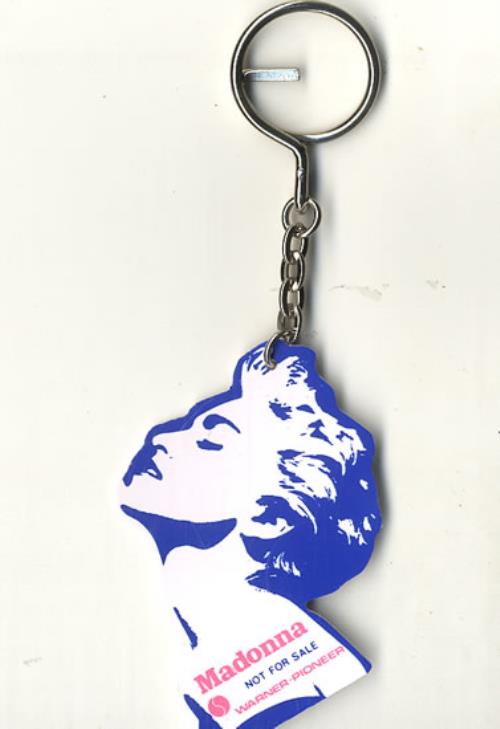 Madonna Whos That Girl Key Fob memorabilia Japanese MADMMWH556498