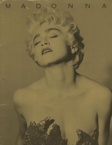 Madonna Who's That Girl World Tour + crew pass tour programme US MADTRWH371077