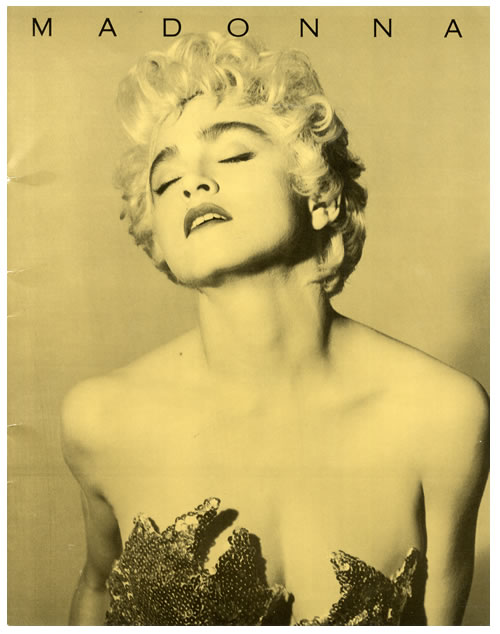 Madonna Who's That Girl World Tour tour programme US MADTRWH189185