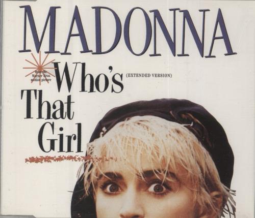 Madonna Who's That Girl CD single (CD5 / 5") German MADC5WH41029
