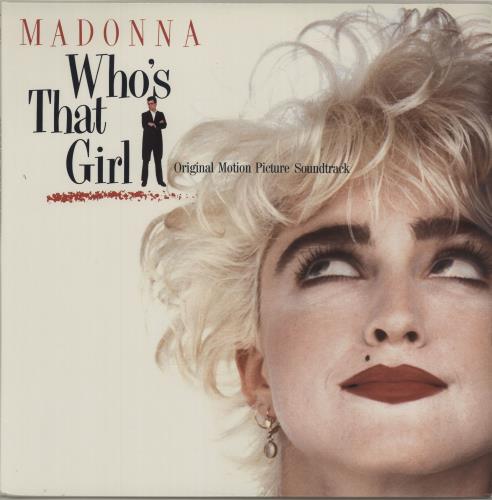 Madonna Who's That Girl vinyl LP album (LP record) US MADLPWH685857