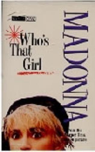 Madonna Who's That Girl cassette single Canadian MADCSWH79267
