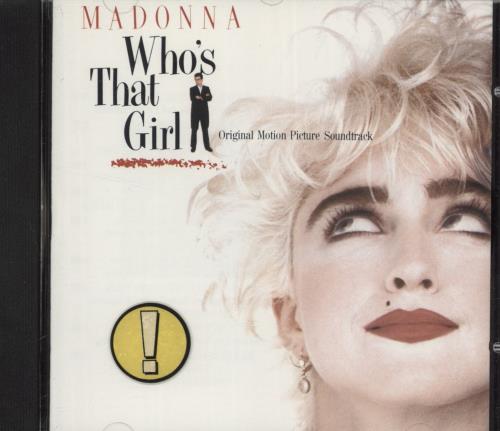 Madonna Who's That Girl CD album (CDLP) German MADCDWH865811