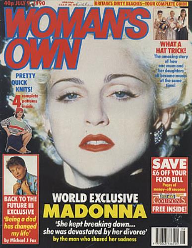 Madonna Woman's Own magazine UK MADMAWO327527