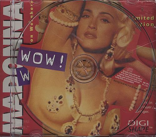Madonna Wow! CD single (CD5 / 5") French MADC5WO375476