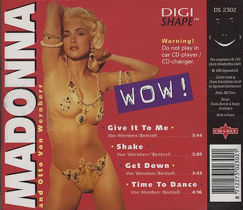Madonna Wow! CD single (CD5 / 5") French MADC5WO375476