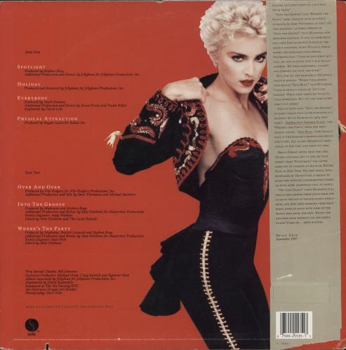 Madonna You Can Dance + Obi - EX vinyl LP album (LP record) US MADLPYO685030