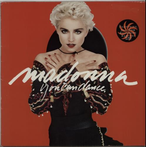 Madonna You Can Dance - Stickered Sleeve vinyl LP album (LP record) UK MADLPYO606808