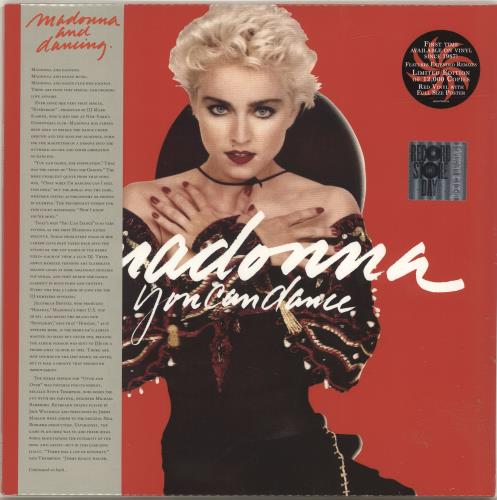 Madonna You Can Dance - Red Vinyl + Poster - Sealed vinyl LP album (LP record) UK MADLPYO694826