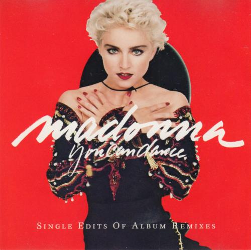 Madonna You Can Dance Single Edits CD album (CDLP) US MADCDYO10343