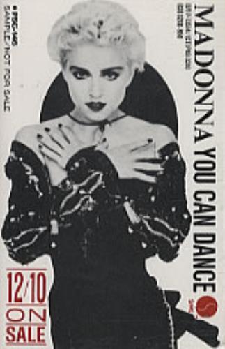 Madonna You Can Dance cassette album Japanese MADCLYO314651