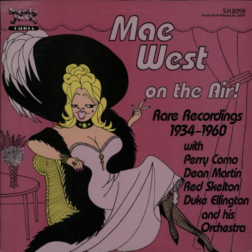 Mae West On The Air! vinyl LP album (LP record) US MWTLPON588227