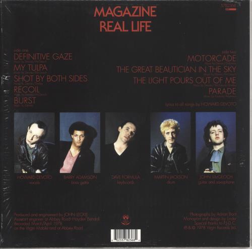 Magazine Real Life vinyl LP album (LP record) UK MGZLPRE741502
