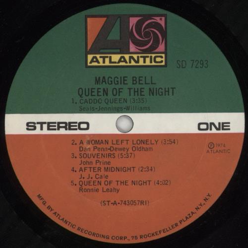 Maggie Bell Queen Of The Night vinyl LP album (LP record) US GGBLPQU855715