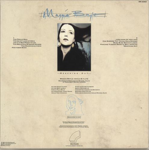 Maggie Boyle Reaching Out vinyl LP album (LP record) UK QCHLPRE694651
