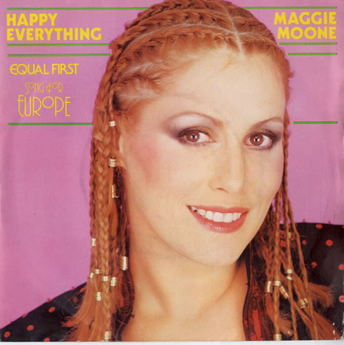 Maggie Moone Happy Everything 7" vinyl single (7 inch record / 45) UK N2G07HA614431