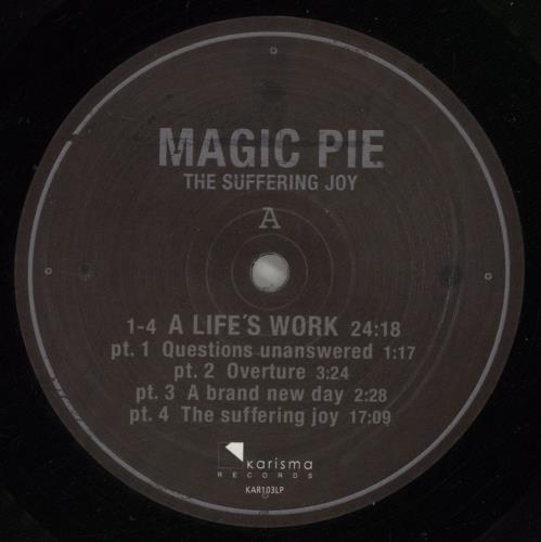 Magic Pie The Suffering Joy 2-LP vinyl record set (Double LP Album) Norwegian 0BG2LTH730583