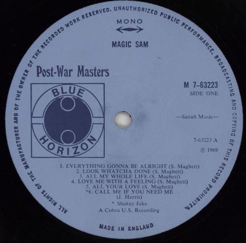 Magic Sam Magic Sam 1937-1969 vinyl LP album (LP record) UK MS2LPMA751293