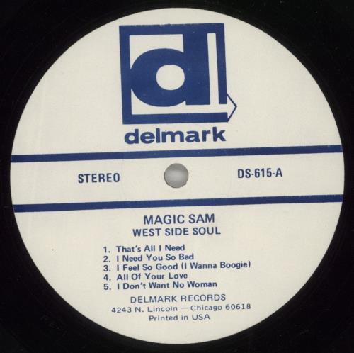 Magic Sam West Side Soul vinyl LP album (LP record) US MS2LPWE880175