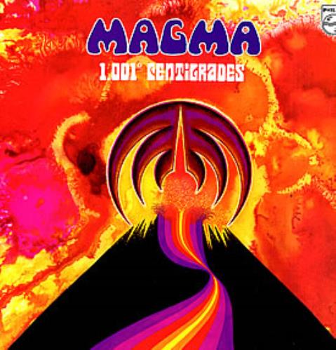 Magma 1001� Centigrades vinyl LP album (LP record) French M-GLPCE261889