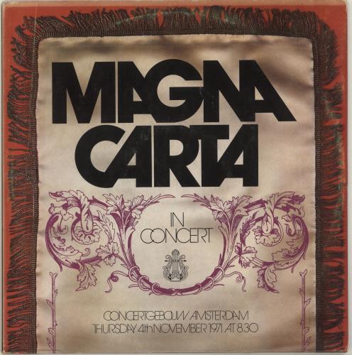 Magna Carta In Concert - 2nd Issue vinyl LP album (LP record) UK GNCLPIN698696