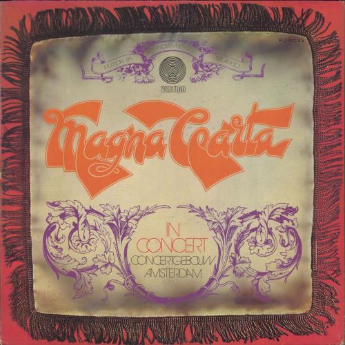 Magna Carta In Concert vinyl LP album (LP record) Japanese GNCLPIN823083