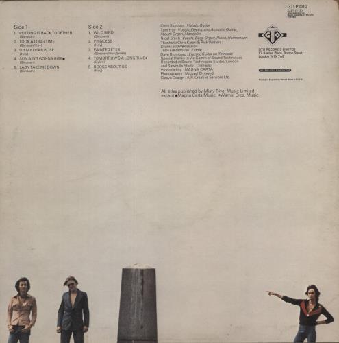 Magna Carta Putting It Back Together - Test Pressing vinyl LP album (LP record) UK GNCLPPU875734