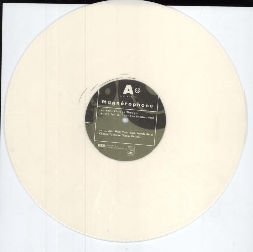 Magnetophone Kel's Vintage Thought - White Vinyl 12" vinyl single (12 inch record / Maxi-single) UK NGP12KE782331