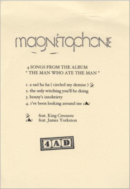 Magnetophone The Man Who Ate The Man CD-R acetate UK NGPCRTH434250