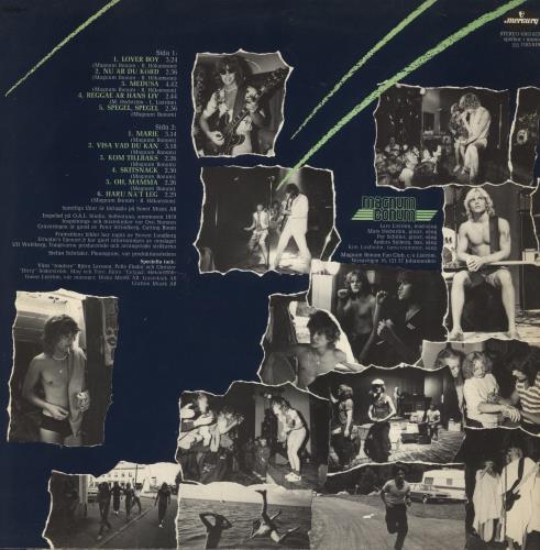 Magnum Bonum Bakom Spegeln vinyl LP album (LP record) Swedish 5BHLPBA855047