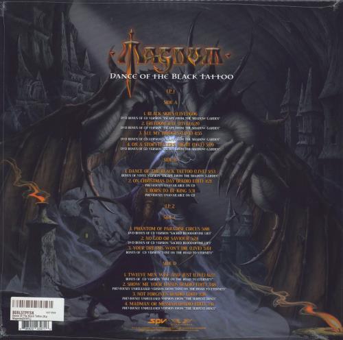 Magnum Dance Of The Black Tattoo - Magenta Vinyl - Sealed 2-LP vinyl record set (Double LP Album) German MAG2LDA809823