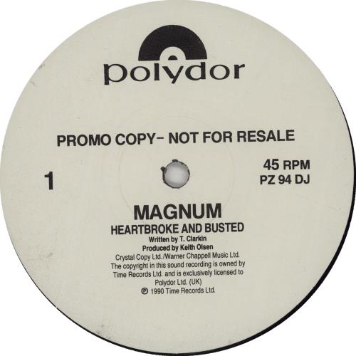 Magnum Heartbroke And Busted 12" vinyl single (12 inch record / Maxi-single) UK MAG12HE667230