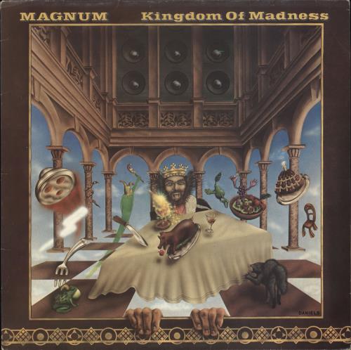 Magnum Kingdom Of Madness vinyl LP album (LP record) UK MAGLPKI707826