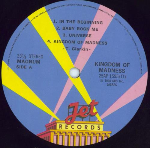 Magnum Kingdom Of Madness vinyl LP album (LP record) Japanese MAGLPKI802984
