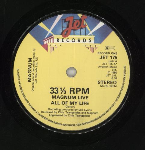 Magnum Live - Double Pack 7" vinyl single (7 inch record / 45) UK MAG07LI47861