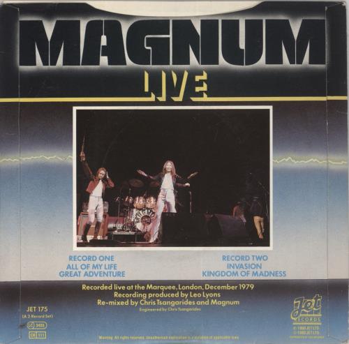Magnum Live - Double Pack 7" vinyl single (7 inch record / 45) UK MAG07LI47861
