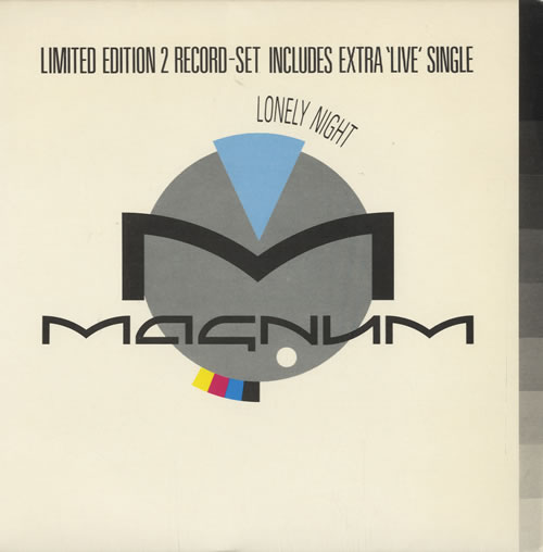 Magnum Lonely Night 7" vinyl single (7 inch record / 45) UK MAG07LO253969