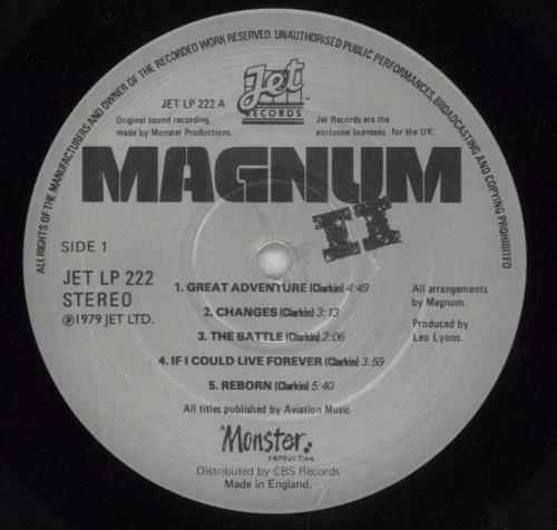 Magnum Magnum II - Stickered + Opened Shrinkwrap vinyl LP album (LP record) UK MAGLPMA847505