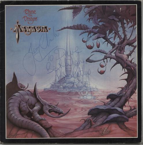 Magnum Marauder / Chase The Dragon 2-LP vinyl record set (Double LP Album) UK MAG2LMA672602