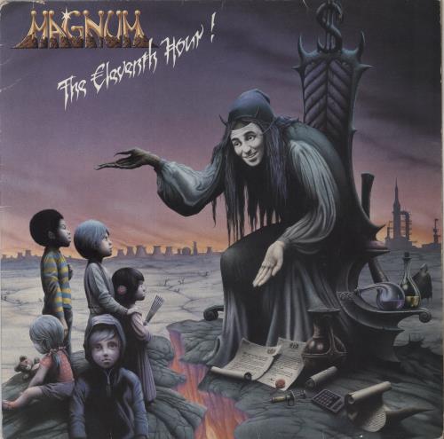 Magnum The Eleventh Hour! + Inner VG vinyl LP album (LP record) UK MAGLPTH818636