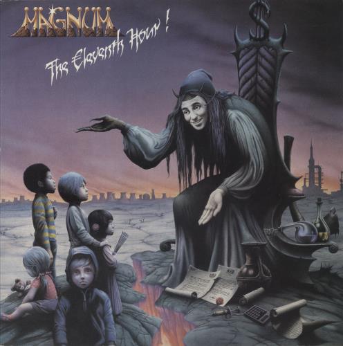 Magnum The Eleventh Hour! + Inner vinyl LP album (LP record) UK MAGLPTH876859