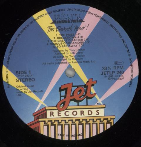 Magnum The Eleventh Hour! + Inner vinyl LP album (LP record) UK MAGLPTH876859